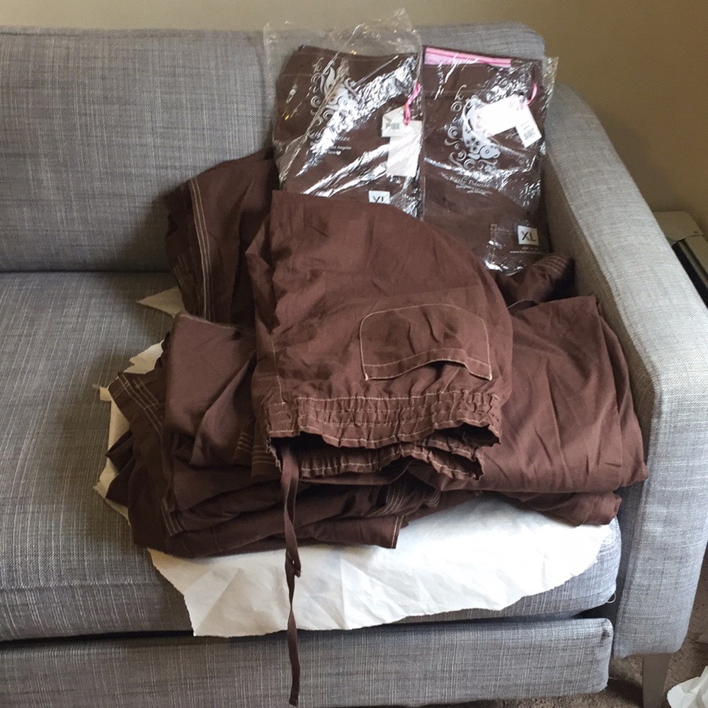 Koi cocoa color Marissa uniform pants - Picture 3 of 8